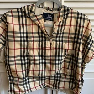 Burberry kids poncho/cape fits most 1-3 year olds